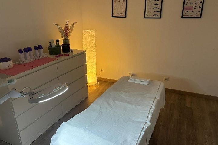 La cabina de faciales y masajes